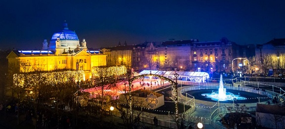 Christmas market Zagreb